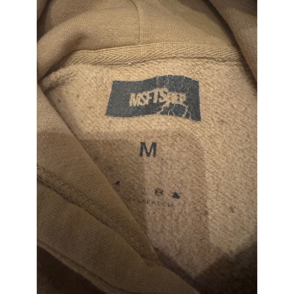 MSFTSrep SYRE A Beautiful Confusion Jaden Smith Hoodie Tan Yellow Mens Medium |N - Picture 4 of 8